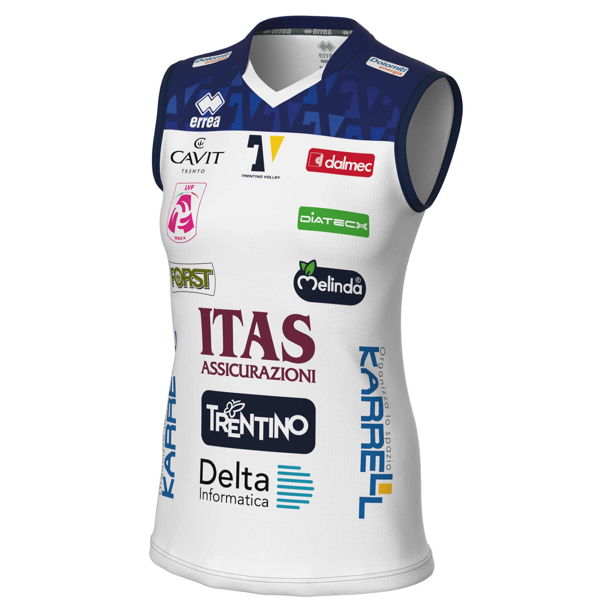 Erreà Trentino Womens Volley Home Jersey 2023