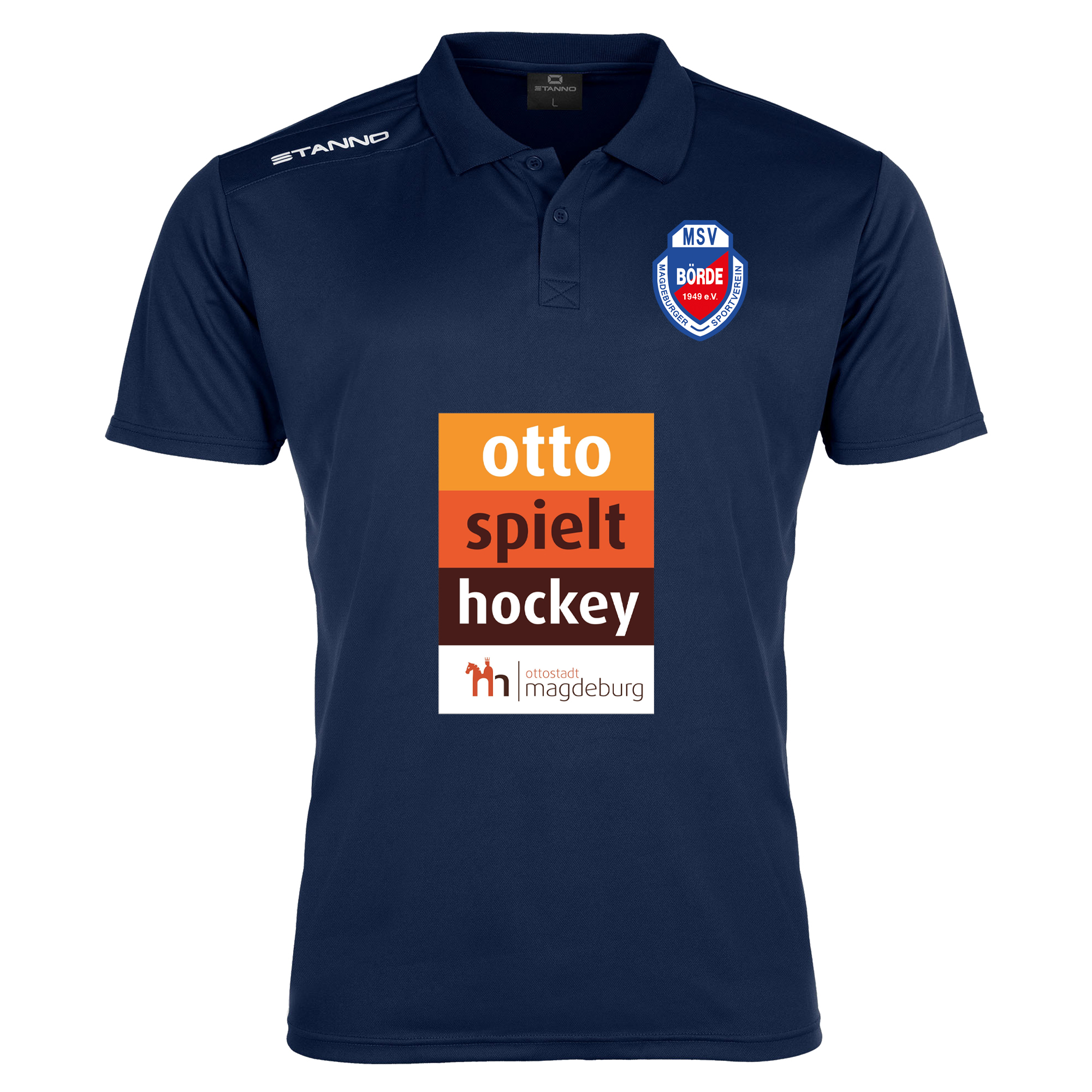 Magdeburger SV Börde Poloshirt Sponsor